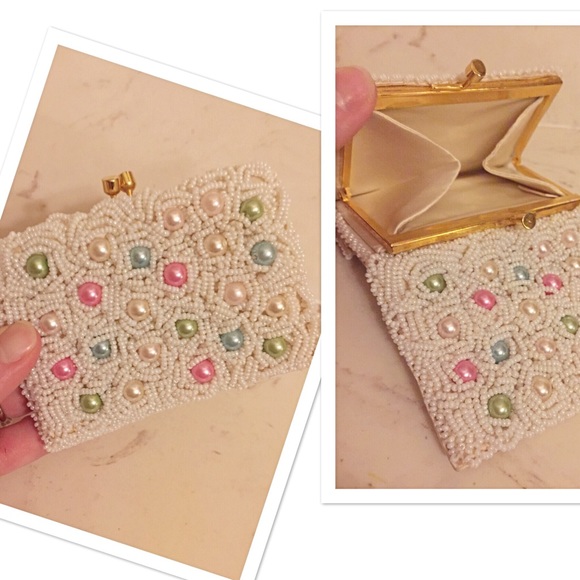 Vintage Handbags - 1950s true vintage MM Kane Bubblegum Wallet MINT*